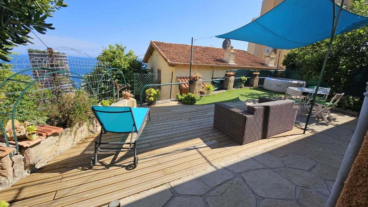 Maison Avec Jardin, Vue Mer Aux Portes De Monaco 보솔레이 외부 사진