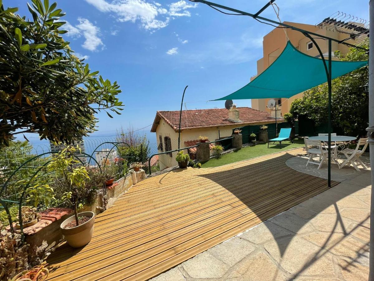 Maison Avec Jardin, Vue Mer Aux Portes De Monaco 보솔레이 외부 사진